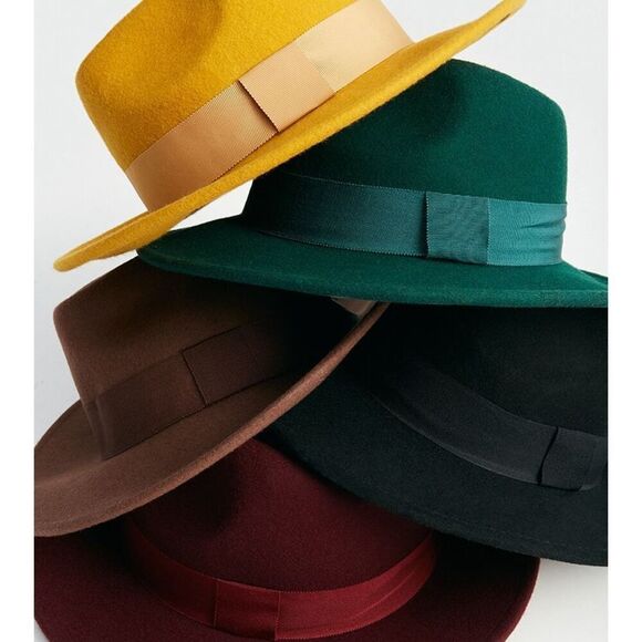 ✨ALDO GREEN NYDAYDDA FEDORA SZ S/M HAT✨ - Picture 12 of 16